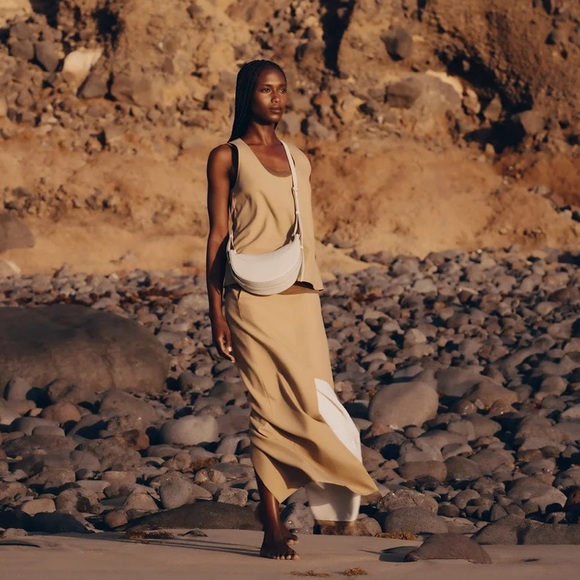 Polene Numero Dix Ten Bag - Chalk - Picture 11 of 12